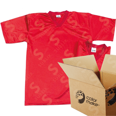 Jersey Aficionado Rojo talla S (Caja de 3) Color Make