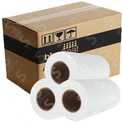 Rollo de papel de sublimación 21cm X 100m (Light) (Caja de 3) Blue Heat