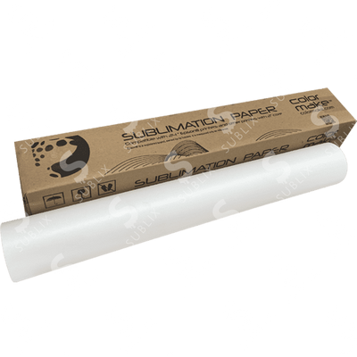 Rollo de papel de sublimación 100gr Gran Formato de 100m Varias Medidas Color Make
