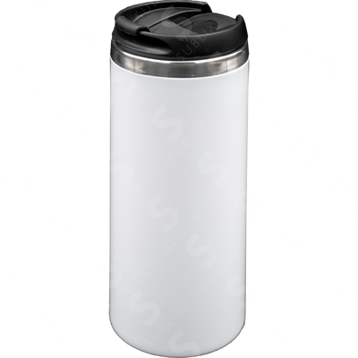 Vaso de Acero 450ml. Tipo Starbucks. Color Blanco ColorMake