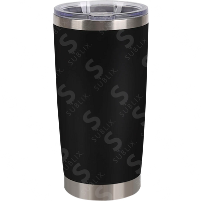 Termo Vaso de acero 600ml Maxi Negro Mate