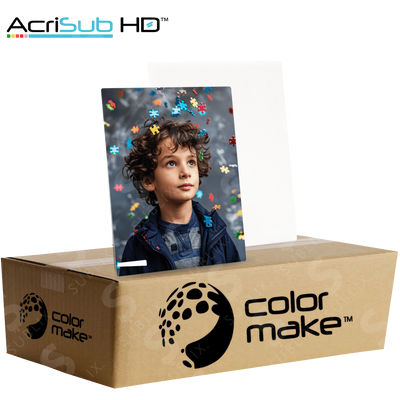 Portarretrato ACRISUB HD Sublimable Blanco de 15X20cm de 5mm (Caja de 15) Color Make