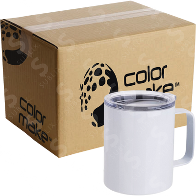 Taza de Acero 300ml Coffee Tipo Camper Chico (Caja de 12) Color Make