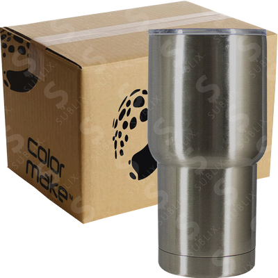 Vaso de Acero 20oz Tipo Viajero Doble (Caja de 12) Color Make