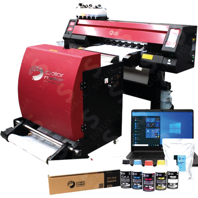 Sistema de Impresión DTF 702i Color Make High Speed Impresora DTF 2 Cabezales Epson i3200 (Incluye: Impresora, Horno, Tintas, Fi